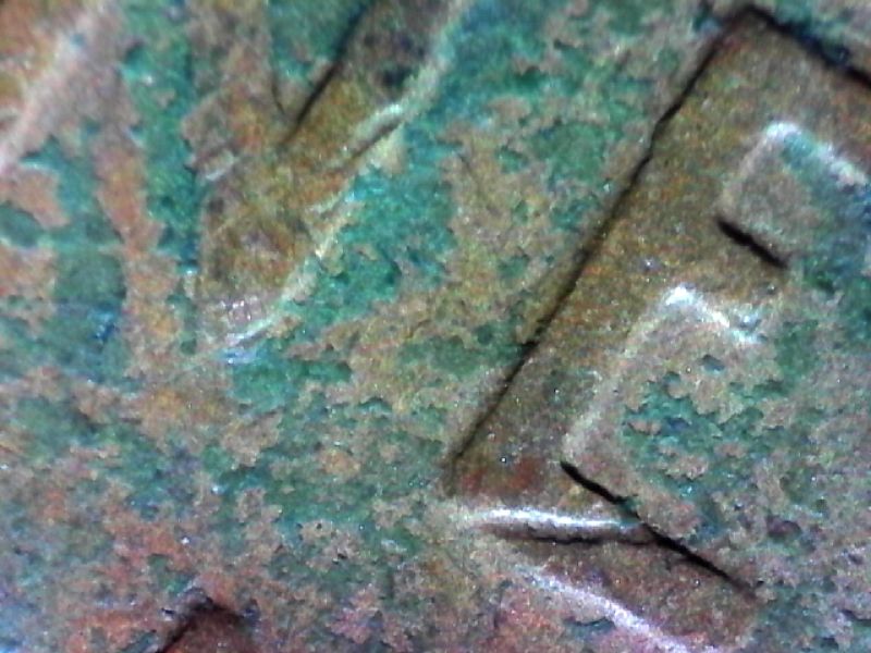 1952-S-Wheat-Penny-Stamped-On-Top-Of-Another-Coin-Or-Something-Please-Help